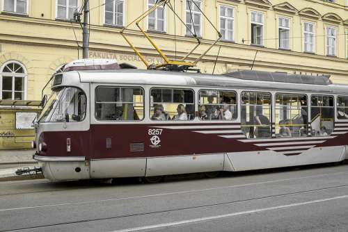 Traffic Tram Rails Train Road Urban Movement