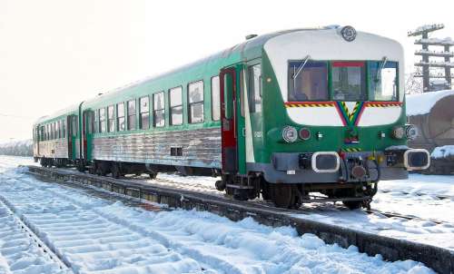 Train Nature Landscape Locomotive