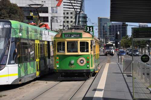Tram Rails Dare Australia Transport