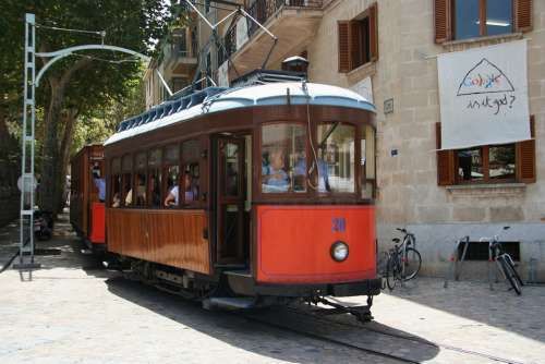 Tram Transport Tour Sa Calobra Majorca Spain