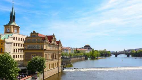 Travel Czech Prague City Architecture Europe