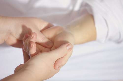 Treatment Finger Keep Hand Wrist Hand Massage