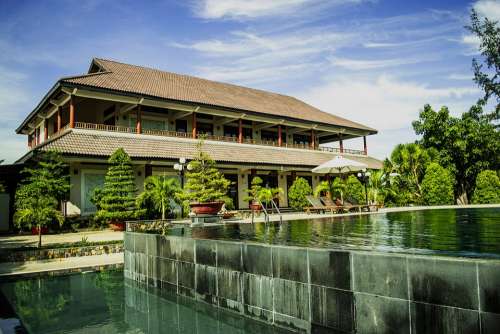 Tropical Resort Resort Pool Relax Peaceful