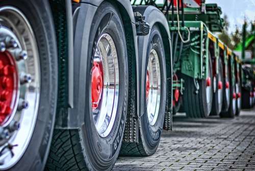 Truck Heavy Duty Tractor Transport Traffic