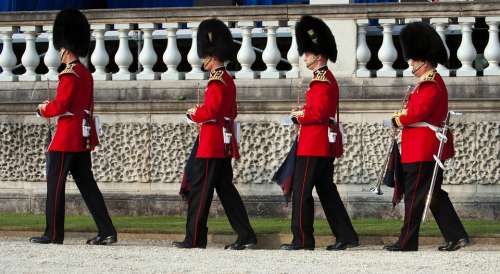 Trumpeter Fanfare Trumpeters Uniforms Dress Sword