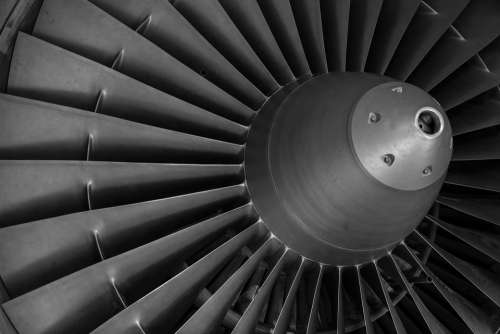 Turbine Aircraft Motor Rotor Engine Drive Flying