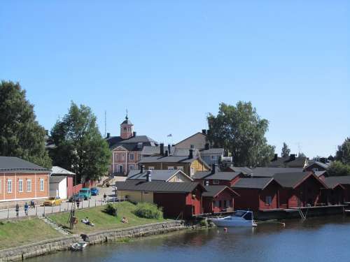 Turku Speicherstadt Finland Historically Old