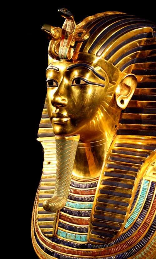 Tutankhamun Death Mask Pharaonic Egypt Gold