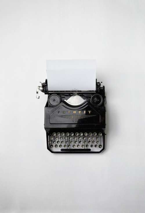 Typewriter Retro Vintage Old Letter Writer Write