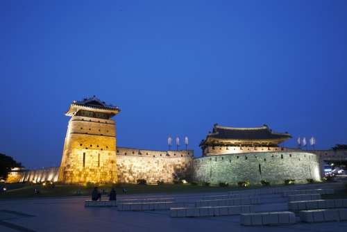 Unesco Suwon Hwaseong The Suwon Castle