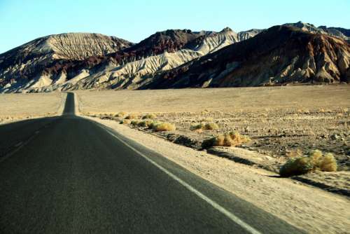 United States Road Desert