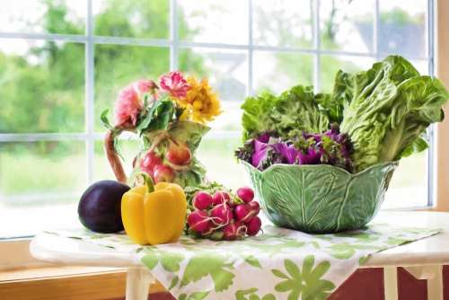 Vegetables Fresh Veggies Food Healthy Green