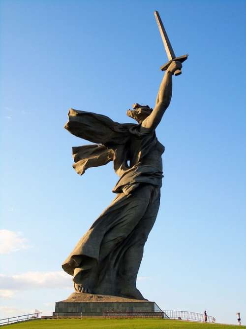 Volgograd Mother Motherland City Of Hero Memorial