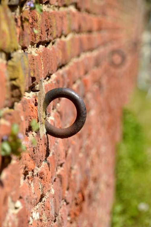 Wall Brick Œillet Red Masonry Structure Building