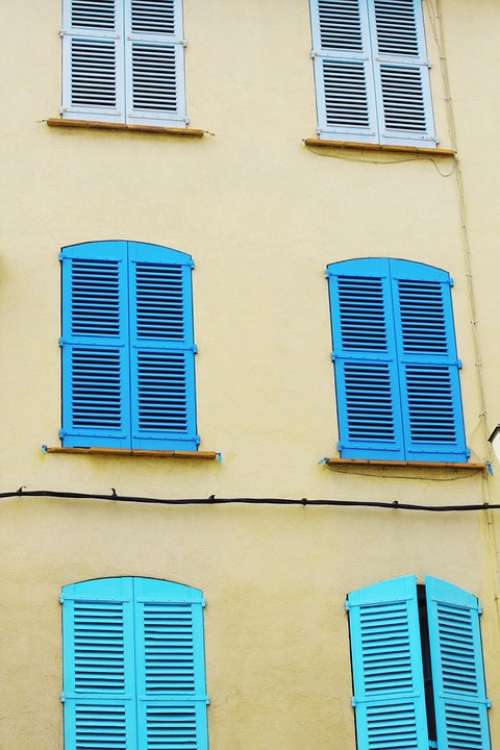 Wall Colors Shutters House Facade Former