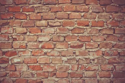 Wall Of Bricks Bricks Wall Red Brick Wall Plaster