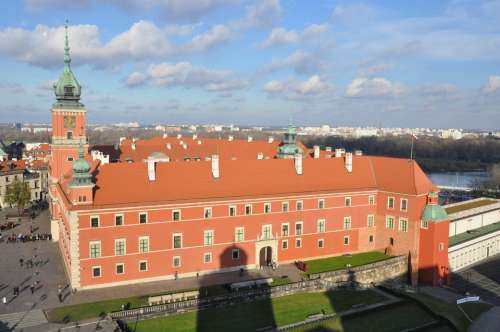 Warsaw Castle Royal Castle Architecture Poland