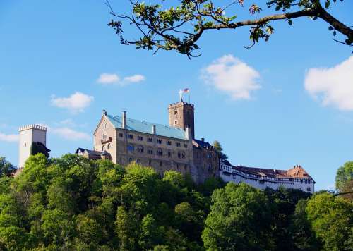 Wartburg Castle Castle Historically Luther Eisenach