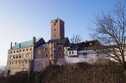 Wartburg Castle Castle Knight'S Castle Middle Ages