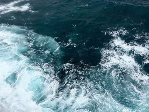 Water Sea Ocean Splash Splasing Currents Ripples