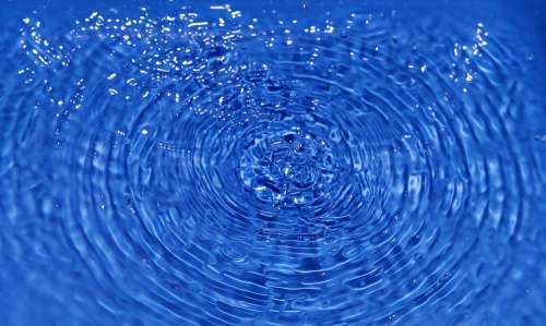 Water Wave Drip Liquid Drop Of Water Round
