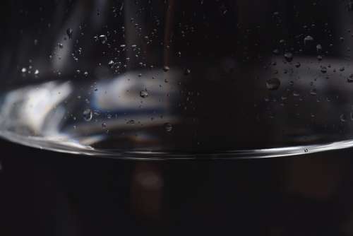 Water Glass Water Glass Drip Drop Of Water Disc