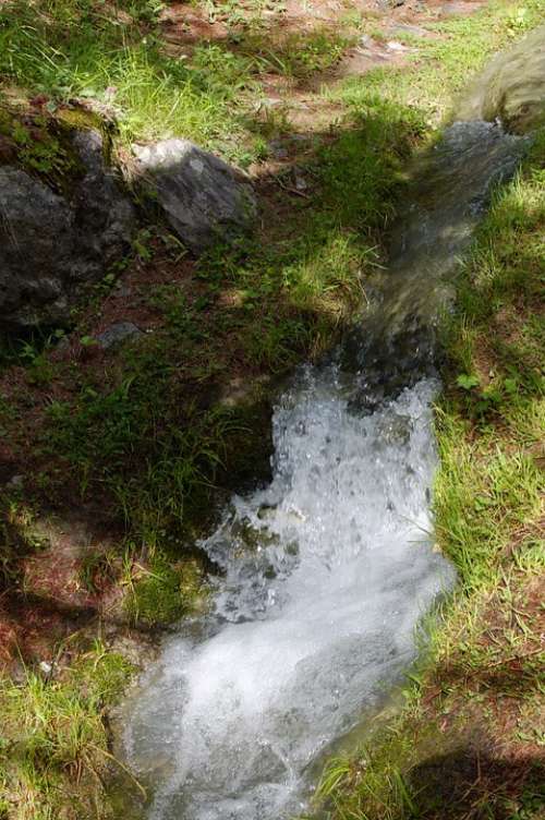Water Source Mountain Water