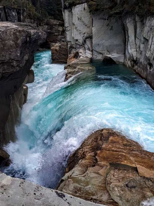 Waterfall Canyon Nature Canada