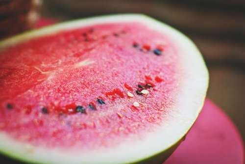 Watermelon Melon Colorful Cool Cut Delicious Diet