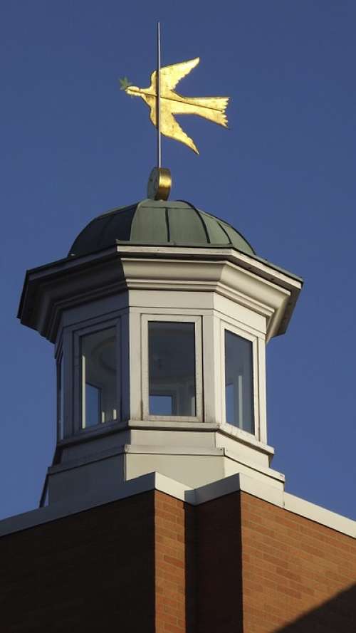 Weather Vane Cupola Roof Architecture Belfry