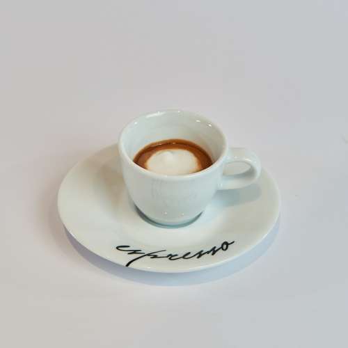 White Espresso Coffee