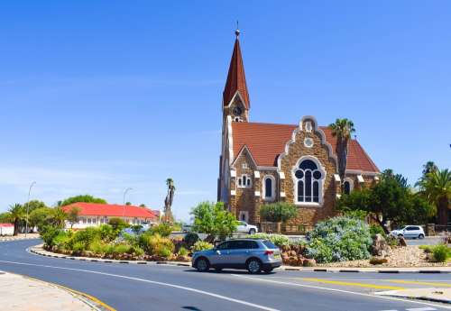 Windhoek Namibia Africa Church Building Landmark