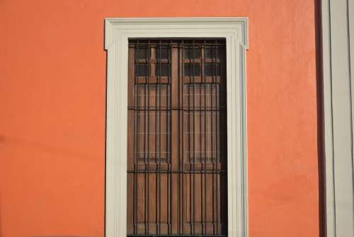 Window Street Orange Architecture House Facade