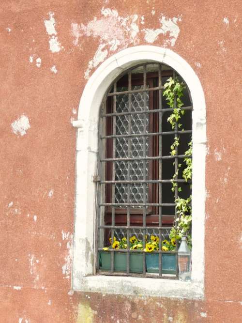 Window House Architecture Old Wheathered European