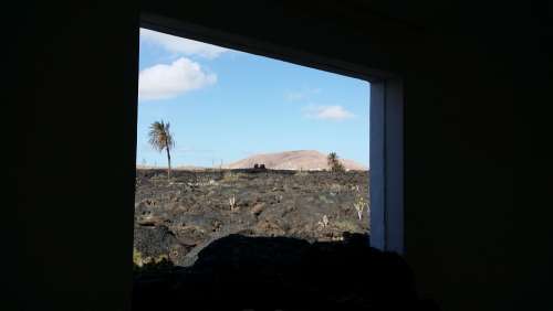Window Volcano Landscape