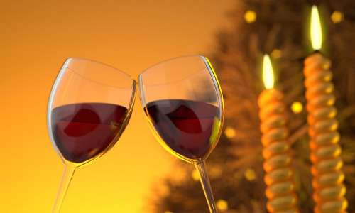 Wine Glass Alcohol Glass Of Wine Drink Beverage