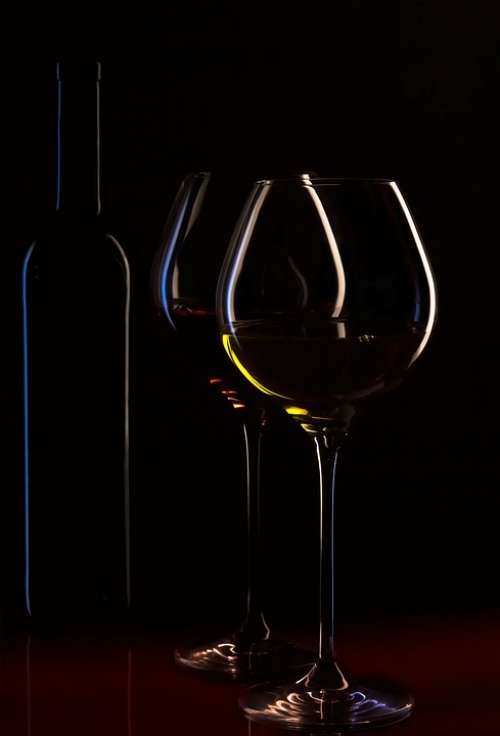 Wine Bottle Wine Glasses Wine Ambience Wine List