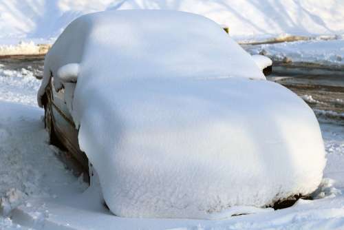 Winter Auto Dream Snow Blanket