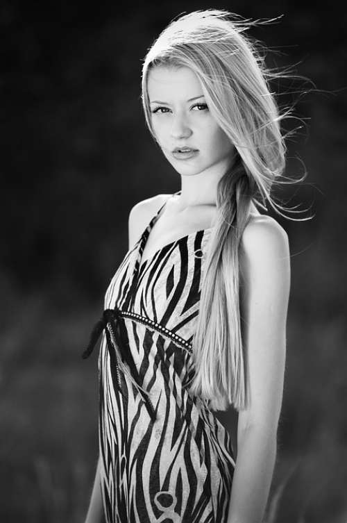 Woman Portrait Girl Blond Hair Beauty Face