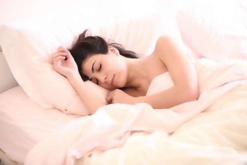 Woman Asleep Girl Sleep Dreams Face Young Woman
