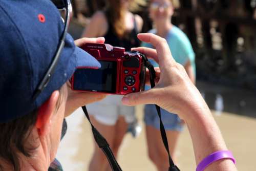 Woman Photograph Camera Photographer Face Female