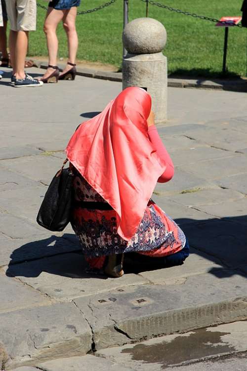 Woman Muslim Headscarf Photograph Muslim Woman