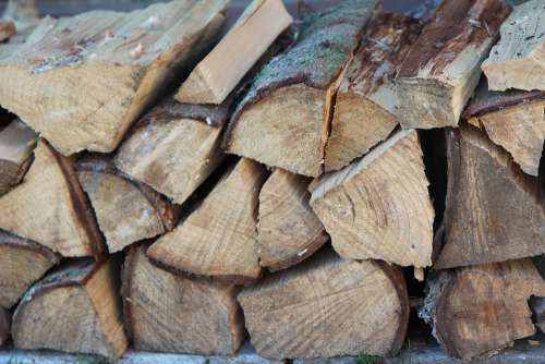 Wood Log Heating Logs