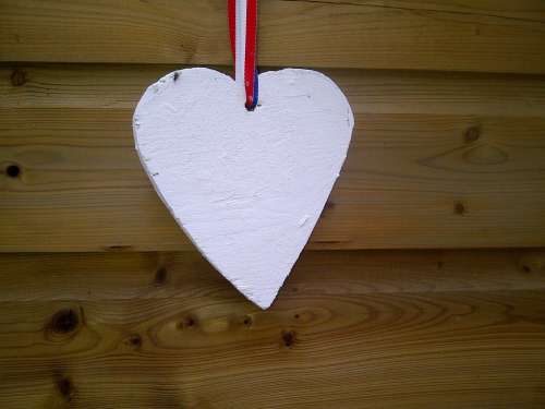 Wooden Heart Heart Love Creative Decoration