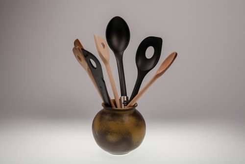 Wooden Spoon Pot Spoon Kitchen Appliances Tool