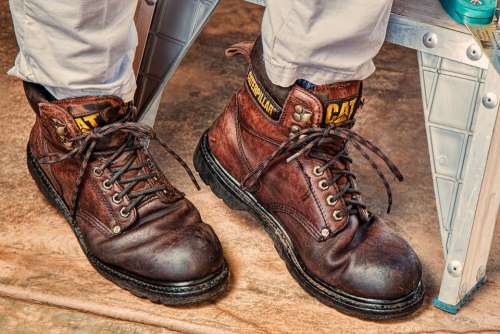 Work Boots Footwear Protection Leather Safety Boot