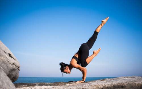 Yoga Strength People Woman Meditation Fitness