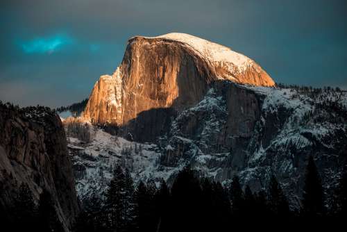 Yosemite National Park Landscape Nature Rocky