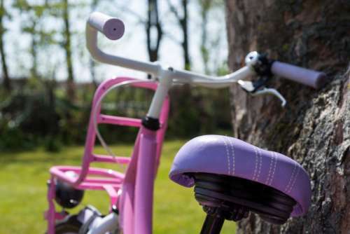 Little girls bicycle