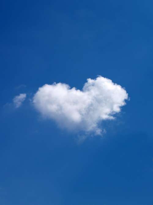 Heart shaped Cloud